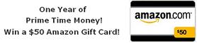 Click Here to Learn How to Win the $50 Amazon Gift Card