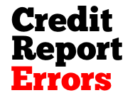 Credit Report Errors
