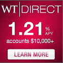 WTDirect Savings Account Banner