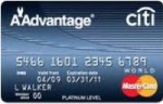 Citi Platinum Select AAdvantage World MasterCard Big