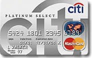 Citi Platinum Select Mastercard Big