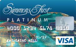 Simmons First Visa Platinum Big
