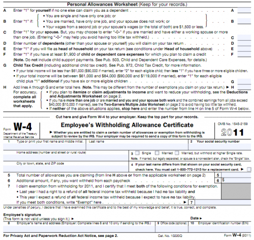 W4 Form Explained: How to Fill Out a W4 Form