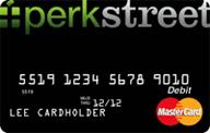 PerkStreet Financial MasterCard Debit Card Big