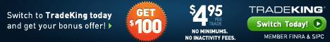 TradeKing Banner $100
