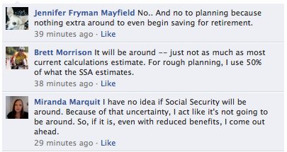 Social Security Facebook Comments Social Security Facebook Comments