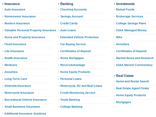 USAA Services and Member Benefits USAA Services and Member Benefits