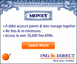 ING Direct Gift of MONEY