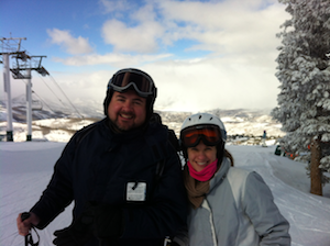 Utah Ski Trip on Frequent Flier Miles from Credit Card Bonus