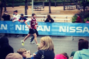 Sam Lustgarten Running Race