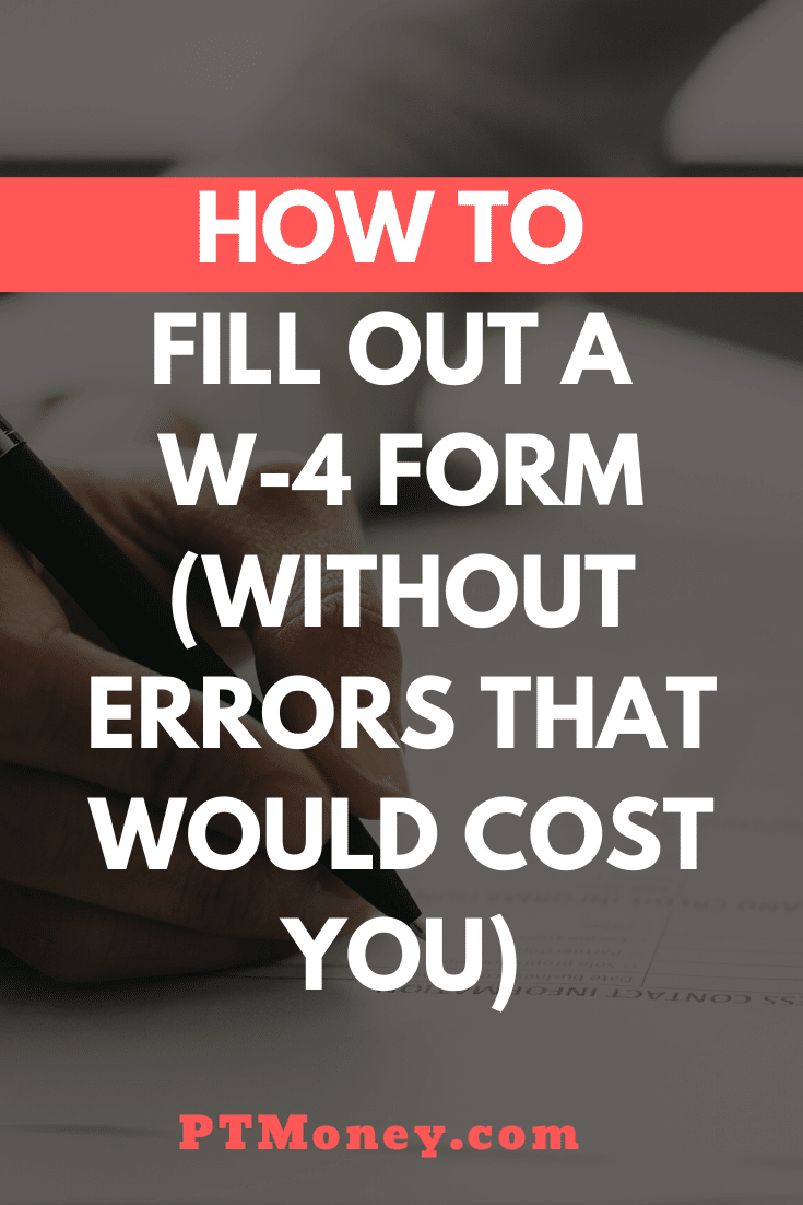 How to fill out a W-4