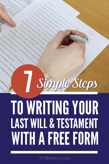 7 Steps to Writing Your Last Will & Testament | PT Money