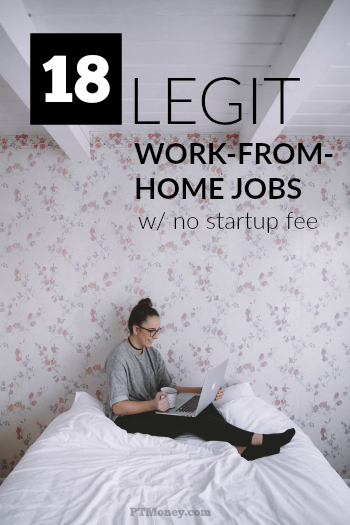 35 Legit and Free Work at Home Jobs With No Startup Fees