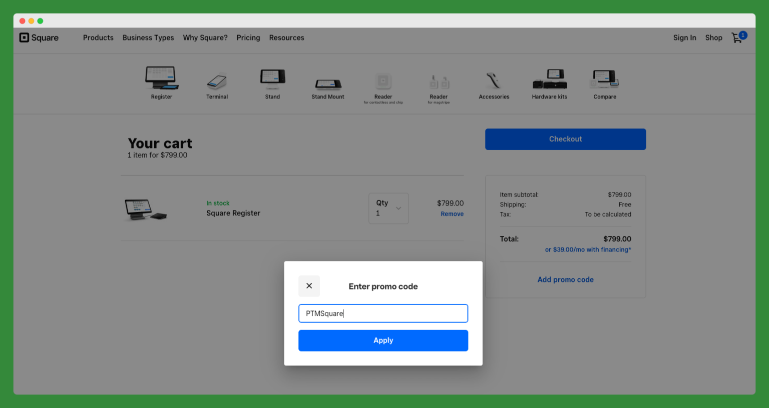 Promo Code For Square Square Promo Code for Hardware - 20% Off - July 2026
